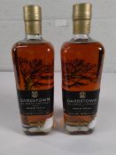 Two Bardstown Bourbon Company Origin Series Kentucky straight Bourbon whiskey 2 x 750ml (unrelated s