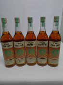 Five Two Drifters Carbon Negative lightly spiced rums 5 x 700ml.