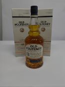 Two Old Pulteney 12yr single malt whisky 2 x 700ml.