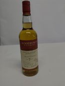 Ardnamurchan 7 Year Old 2018 - Woodrow's of Edinburgh 700ml Highland single malt Scotch Whisky, Cura