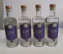 Four Yorkshire Rose Bramble Berry gins 4 x 700ml.