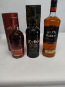 Aberlour 12yr Speyside single malt Scotch whisky 700ml, Ardbeg The Ultimate 10yr Islay single malt