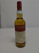 A Ledaig 15 Year Old 2010 (cask 56423) - Woodrow's of Edinburgh 700ml single malt Scotch Whisky Cura