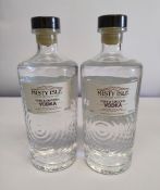 Two Misty Isle pure & smooth Vodka 2 x 700ml.