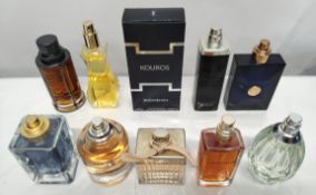 Thirty perfumes/testers and related to include Dior, YSL, Boss, Armani and more! (please note: some