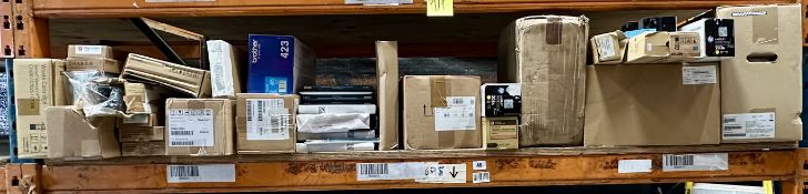 Assorted printers, toners/inks & related items (All items sold as is).