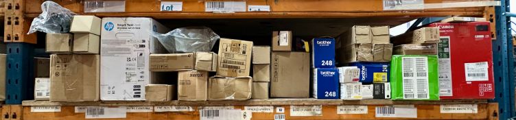 Assorted printers, toners/inks & related items (All items sold as is).