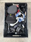 Assorted pre-owned over-ear headphones (All items sold as is).