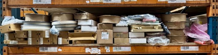 Assorted electrical components & related (All items sold as is).
