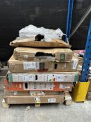 Assorted monitors sold for parts (All items damaged/faulty or unchecked. Sold as is, for parts only)