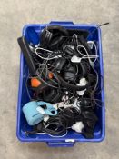 Assorted pre-owned small electricals & related items (All items sold as is).