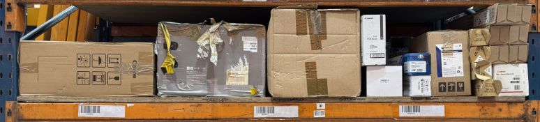 Assorted printers, toners/inks & related items (All items sold as is).
