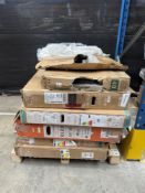 Assorted TV's sold for parts (All items damaged/faulty or unchecked. Sold as is, for parts only).