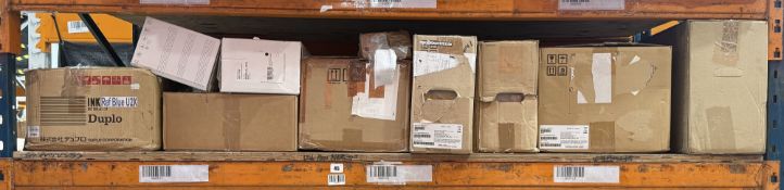 Assorted printers, toners/inks & related items (All items sold as is).