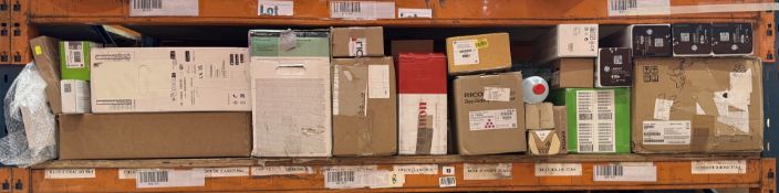 Assorted printers, toners/inks & related items (All items sold as is).