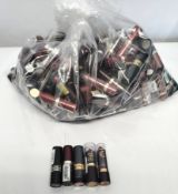 Approximately fifty various brands of lipsticks, various colour shades to include Revlon, CCUK and C