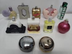 Fifty perfumes/testers and related to include Britney Spears, Juicy Couture, Playboy, Ariana Grande