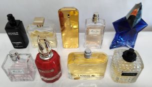 Thirty perfumes/testers and related to include Mugler, Chanel, Dior, Boss and more! (please note: so