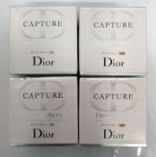 As new four Dior capture dream skin moist perfect cushion SPF 50 2 x shade 012 2x15g and 2x shade 02