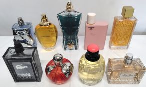 Thirty perfumes/testers and related to include YSL, Givenchy, Burberry, Dior, Gucci and more! (pleas