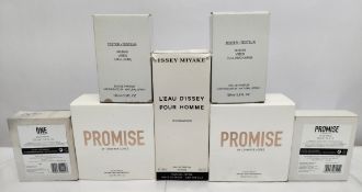 Thirty Three boxed perfumes/testers and related to include Jennifer Lopez, Adidas, Issey Miyake, Lac