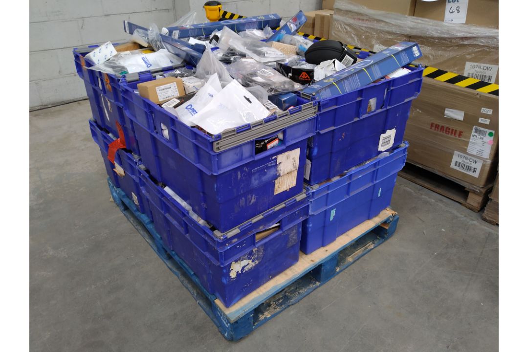 Ten crates of assorted goods including commercial, industrial, homeware and related (over 18s only) - Image 2 of 2