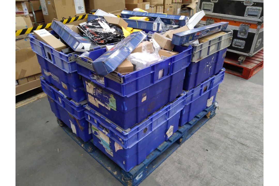 Ten crates of assorted goods including commercial, industrial, homeware and related (over 18s only) - Image 2 of 2