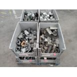A large amount of scaffolding claps, joiners and fixings. *Crates not included.