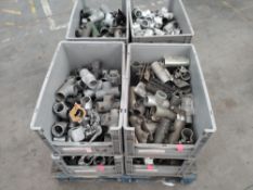 A large amount of scaffolding claps, joiners and fixings. *Crates not included.