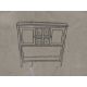 As new Safavieh EUH6517A elm wood gazebo sideboard in medium oak finish. 116 x 38 x 86.4 cm. Boxed. - Image 2 of 3