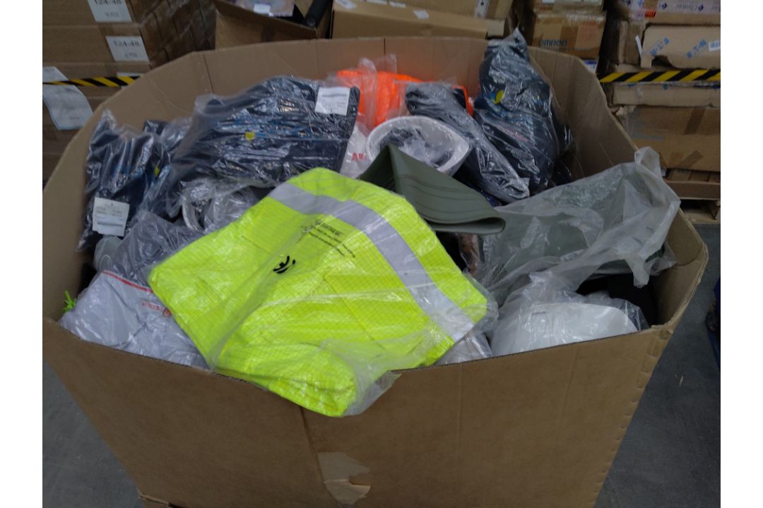 A pallet of assorted corporate stock including clothing, accessories and related. - Image 2 of 2
