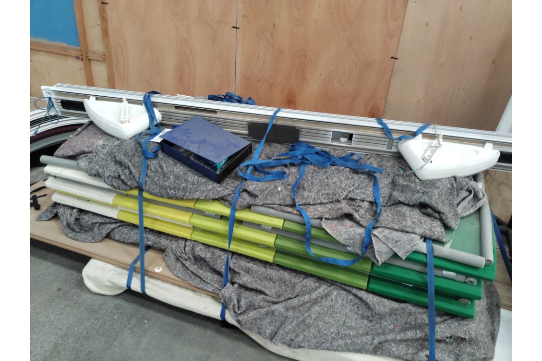 Two pallets of preowned Office Acoustic Pod. Vendor has advised this is a complete pod, but we are u - Image 2 of 2
