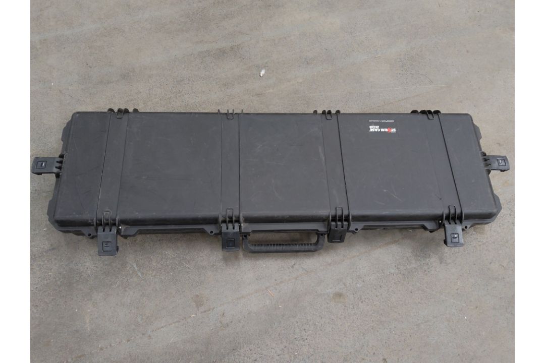 Preowned Peli Hardwigg iM3300 storm case. Interior (LWD): 1283 x 356 x 152 mm. Black foam lined. - Image 4 of 4