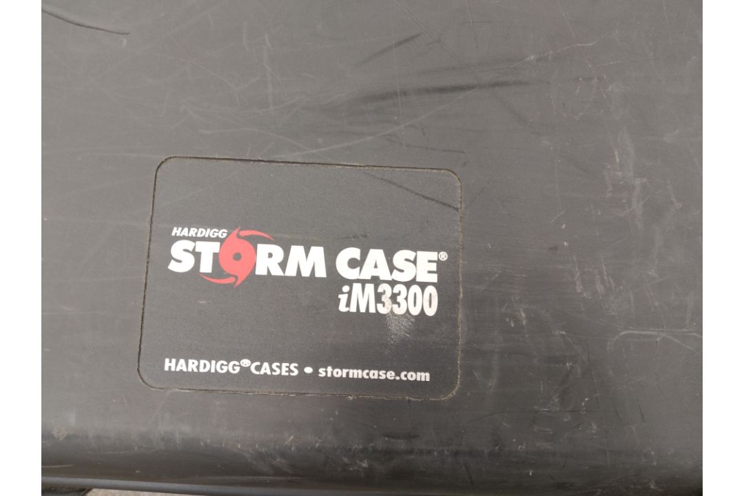 Preowned Peli Hardwigg iM3300 storm case. Interior (LWD): 1283 x 356 x 152 mm. Black foam lined. - Image 2 of 4