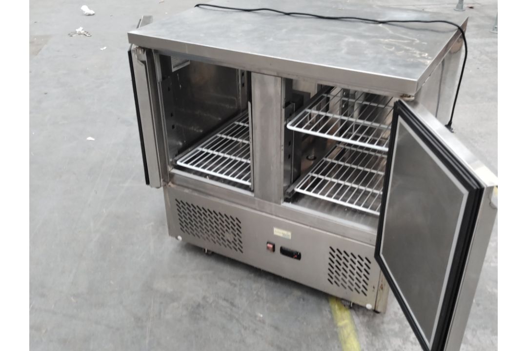Preowned Inter Levin Counter Top Fridge, Two Door, 240V. - Image 2 of 5