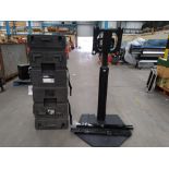 Preowned Chief PRSU portable height-adjustable flat panel stand. Manual height adjustment (from cent