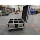 Four preowned unbranded flight cases. 1 x lockable with wheels (82 x 59 x 44cms), 1 x lockable with - Image 3 of 5