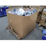 A pallet of assorted corporate stock including clothing, accessories and related.