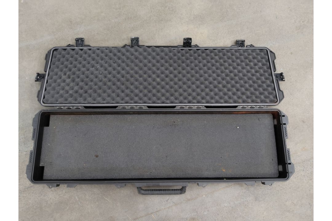 Preowned Peli Hardwigg iM3300 storm case. Interior (LWD): 1283 x 356 x 152 mm. Black foam lined. - Image 3 of 4