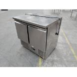 Preowned Inter Levin Counter Top Fridge, Two Door, 240V.