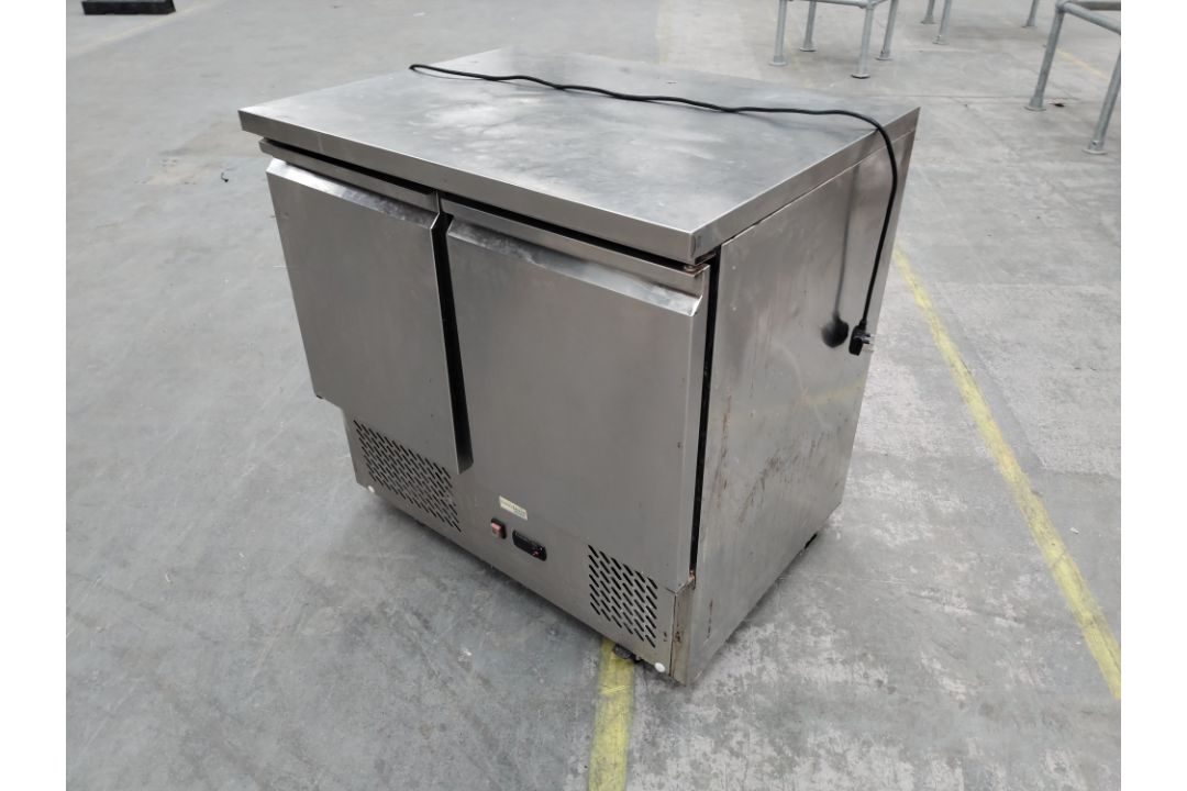 Preowned Inter Levin Counter Top Fridge, Two Door, 240V. - Image 1 of 5