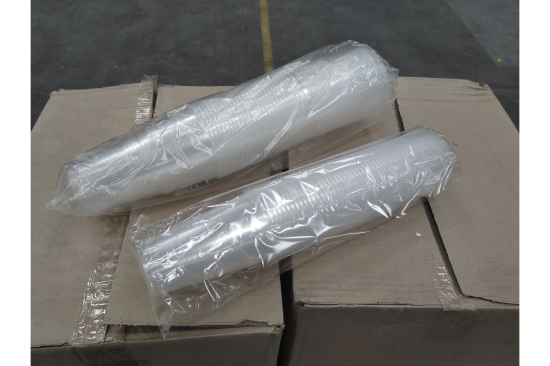 Large amount of preowned plates with plastic cups. * 2000 Half pint, 1000 Pints. - Image 2 of 2
