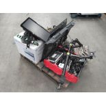 Pallet of assorted Tech and related goods.