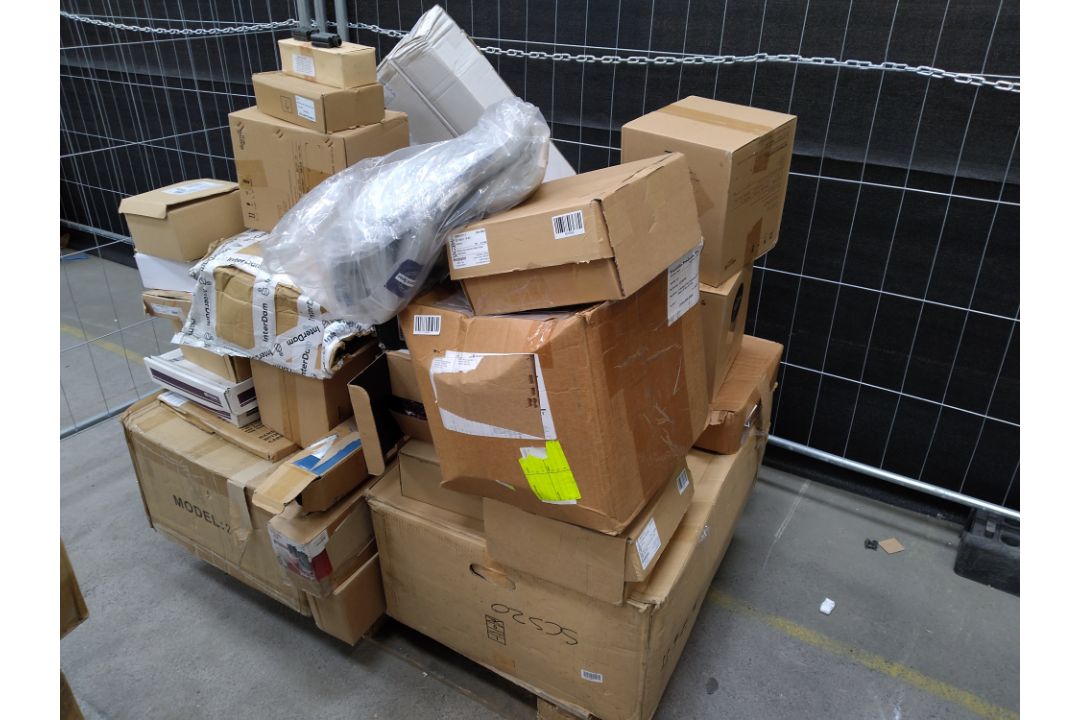 Three pallets of mixed industrial and commercial items. - Image 3 of 6