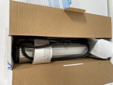 Four boxed as new Mingardi D8 Fce 230 V 500 N Stem Actuator Motors, 200mm stroke (2700934).