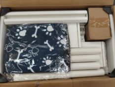 As new Vevor Dog Whelping Box, KH-CW03, PVC, Milky White (670x405x270mm). *Stock image used.