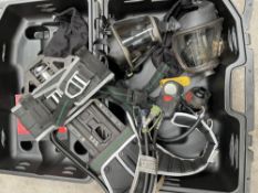 A pre-owned MSA M1 SCBA+ harness and two masks.