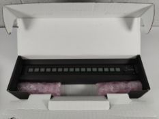 A EVS Cerebrum broadcast control panel, 16 programmable LCD buttons + rotary dial, boxed. (CCP1601D)