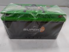 As new Super-B Epsilon 12v150ah lithium traction battery.