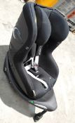 A preowned Cybex rotatable car seat, viewing advised.